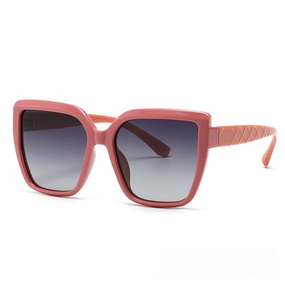Joysee 2021  P2003 Fashion Plain Trendy Big Frame Good Looking UV protection  Riding Sunglasses Featured Image