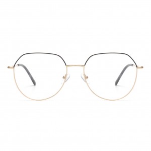 Joysee 2021 4204 Round Custom Made Logo Spectacles Men Women Eyewear Fashion Metal Eye Glasses Frames Wholesale