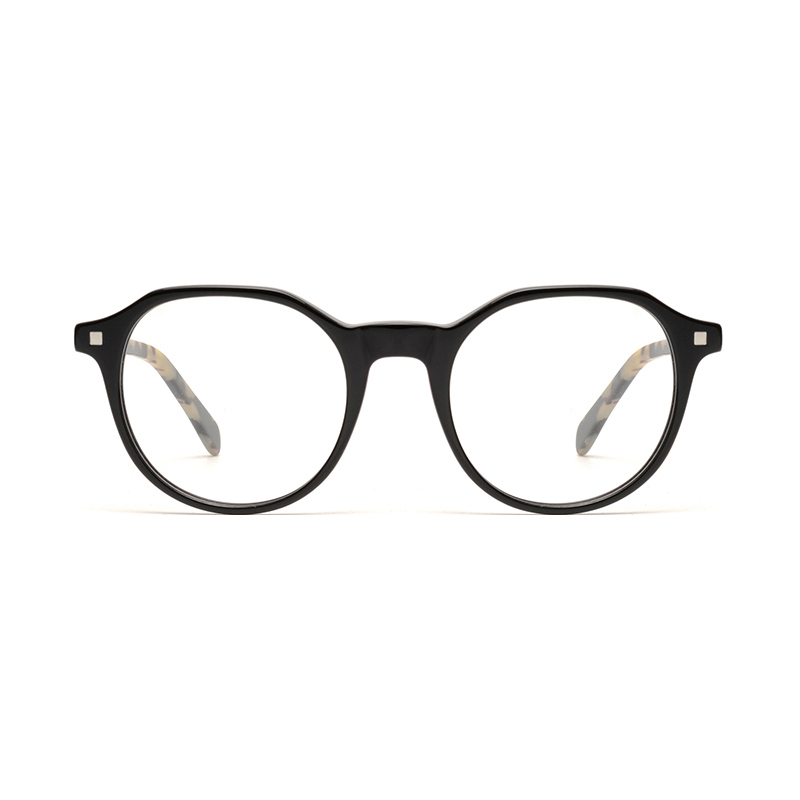 Joysee 2021 1506 Hot sale high quality anti-blue light glasses with spring temples and irregular acetate frames