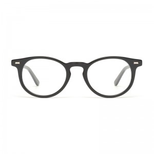 Joysee 2021 1502 new design latest fashion optical frame round glass frame beige eyeglasses frame
