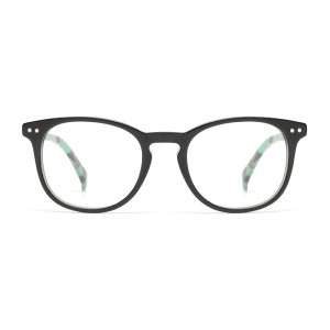 Joysee 2021 1499 High Quality Acetate Round Colorful Italy Design Eyewear Wholesale Fashion Optical Glasses Frames