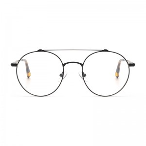 Joysee 2021 4175 Round Double Beams  Exquisite Popular Manufacturer Metal  Optical Eyeglasses