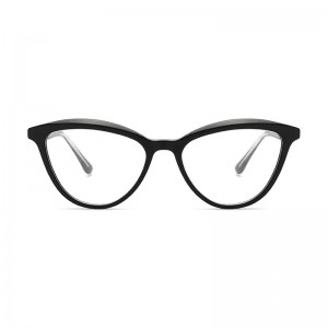 Joysee 2021 1290 Latest Model Cat Eye Thick Acetate Anti Radiation Blue Light Eyeglasses