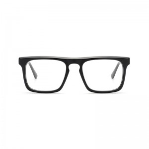 Joysee 2021 1438 Trendy design oversize square optic eyeglasses unisex acetate myopia eyeglasses custom logo prescription glasses