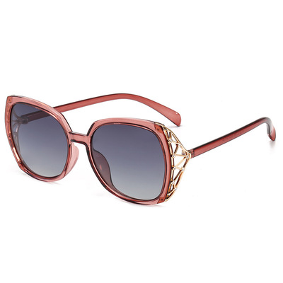 Reasonable price Thin Sunglasses - Joysee 2021 9132 Polarized Retro Round Face Fashion Personality Exquisite Sunglasses – Joysee detail pictures