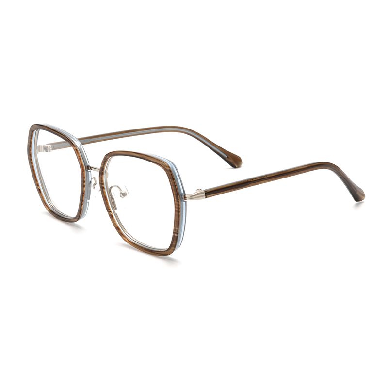 High Quality Optical Frame -  Joysee 2021 1306 Popular Design Top Quanlity  Square Frames New Acetate Optical Eyeglass Glasses – Joysee