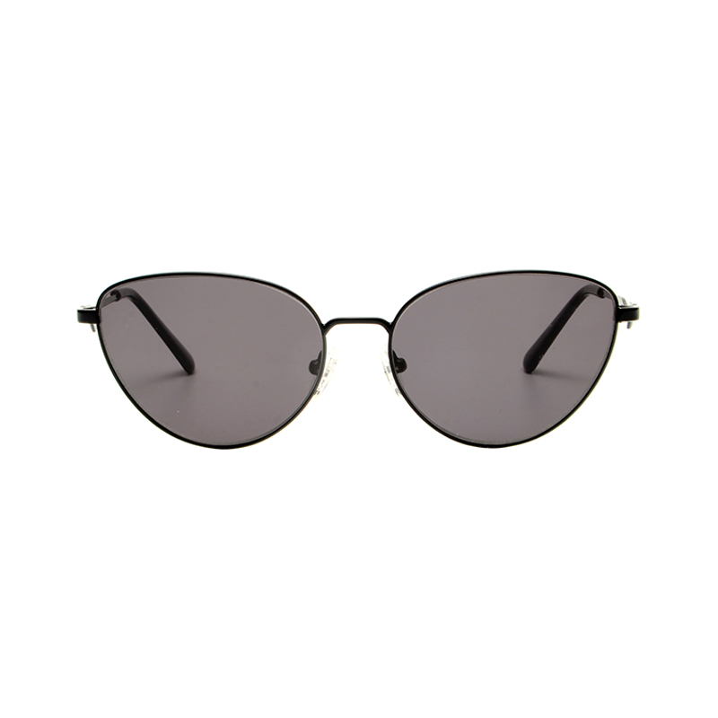 Joysee 2021 HT-13022S Color Drop-shaped Premium Ocean slices Hot selling European Style Metal Sunglasses Featured Image
