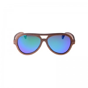 Joysee 2021 J43WDS2673 colorful sun lenses wooden sunglasses high quality