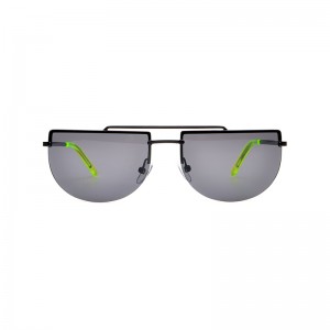 Hot Sale for Magnetic Sunglasses - 2022 LT2009 Trendy designer sunglasses ocean lens metal sunglasses double bars shade sunglasses-cc – Joysee
