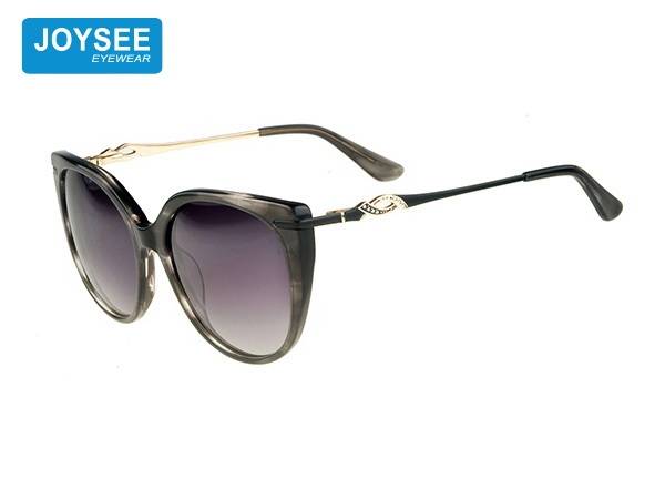 Chinese wholesale Wholesale Sunglasses - Joysee 2021 handmade acetate big frame metal leg drill fashion sunglasses retro glasses – Joysee