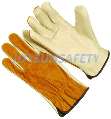 Personlized Products Oil Resistant Work Gloves - DCACBW rigger leather gloves – Joysun