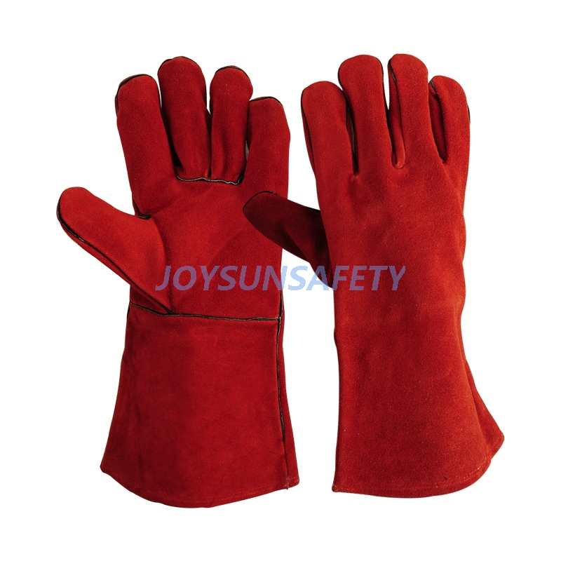 WCBR01 red welding gloves