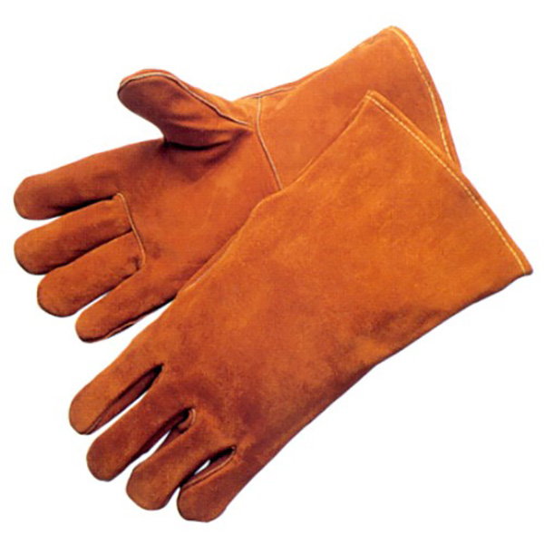 yellow leather Flame and Spark Resistant safety welding glove Featured Image