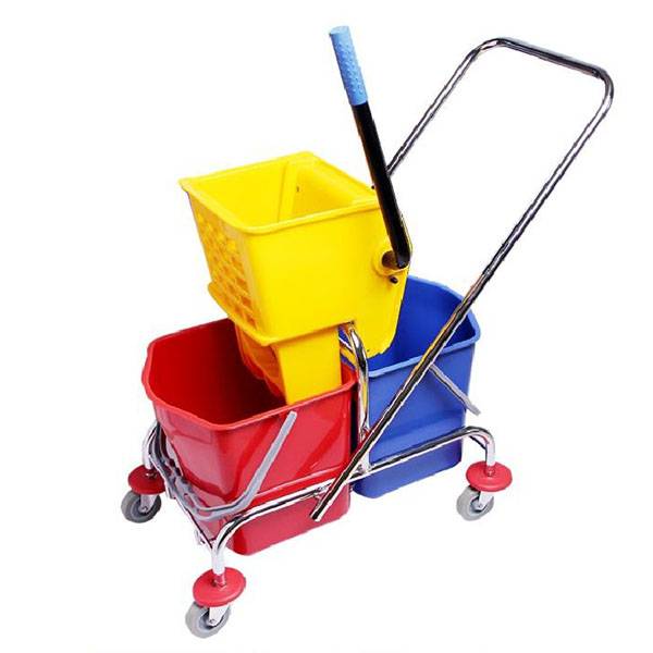 34L/46L Side press double wringer trolley –H0201 0202 Featured Image