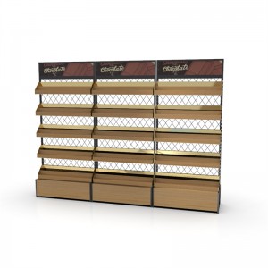 Bottom price Shoe Store Display - Shelf In A Wooden Retail Store – Jiquan