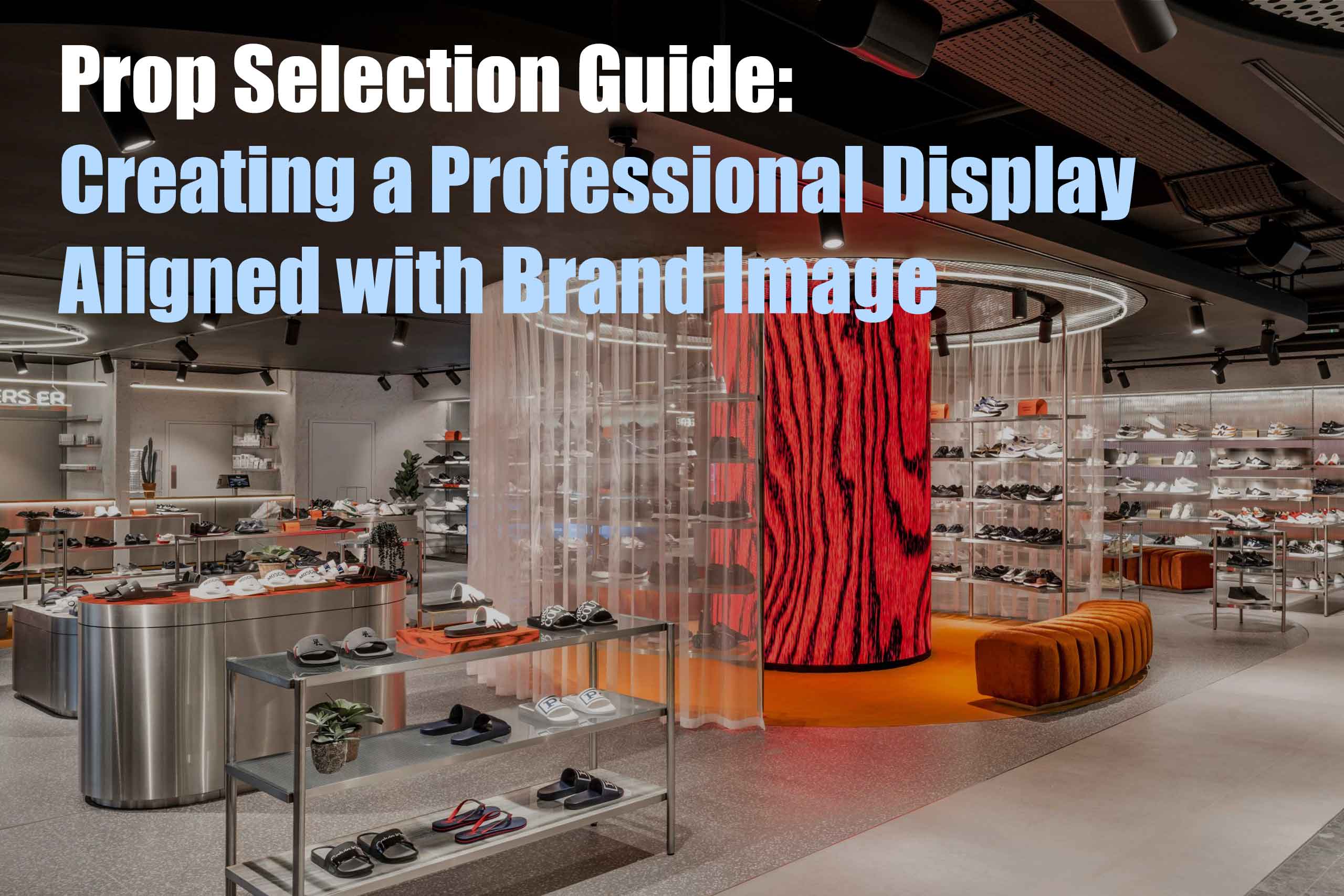 Prop Selection Guide: Creating a Professional Display Aligned with Brand Image