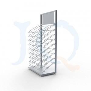 Low price for Metal Retail Shelving - Decorative materials display rack – Jiquan
