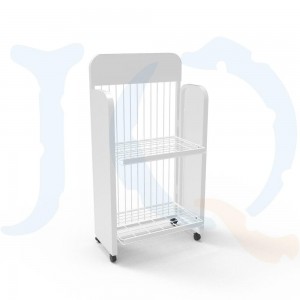 High Quality Retail Shelving - Mobile retail multi-functional display rack – Jiquan