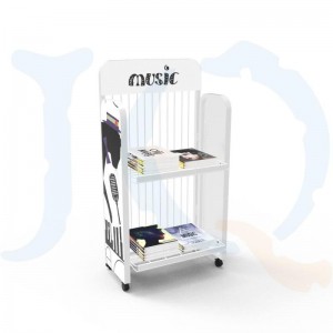 High Quality Retail Shelving - Mobile retail multi-functional display rack – Jiquan
