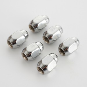 Manufacturers supply wheel nuts hexagonal round nut 7/16 M12*1.25 semi-round ball nut wholesale SR1347  90942-01104