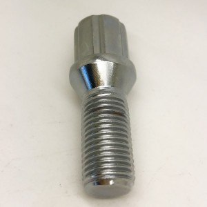 JQ Tire Chrome plated screw bolt សំបកកង់ស្វ័យប្រឆាំងការលួច វីសវីសកង់ 98-03609 712-601