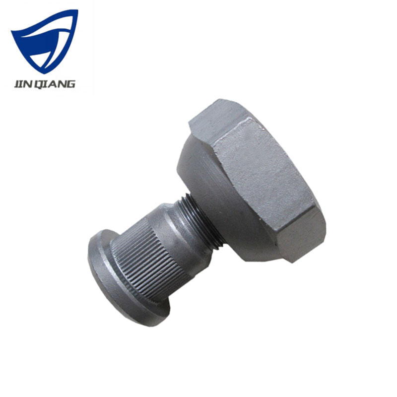 Fast delivery Bolt On Spindle And Hub - High Quality Truck Bolts and Nuts Suppliers Isuzu NKR85 10.9 Truck Wheel Nuts And Bolts – JINQIANG