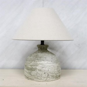 Vintage minimalist ceramic table lamp