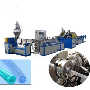 Chinese Professional Waste Plastics Crusher - PVC Braided Hose Extrusion Line – Jiarui