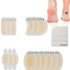 Factory Price Hydrocolloid Dressing For Burns - Feet Patch Skin Care Adhesive Hydrocolloid Dressing  –  Guangyi