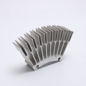 Round Shape Aluminum Profile for Heat-Sink
