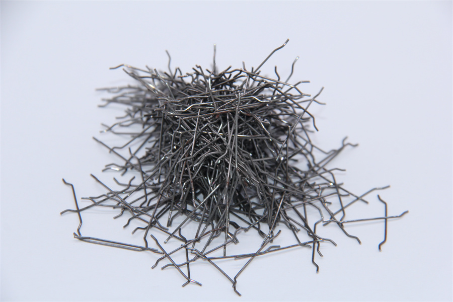 Melt drawn heat resistant stainless steel fiber.03