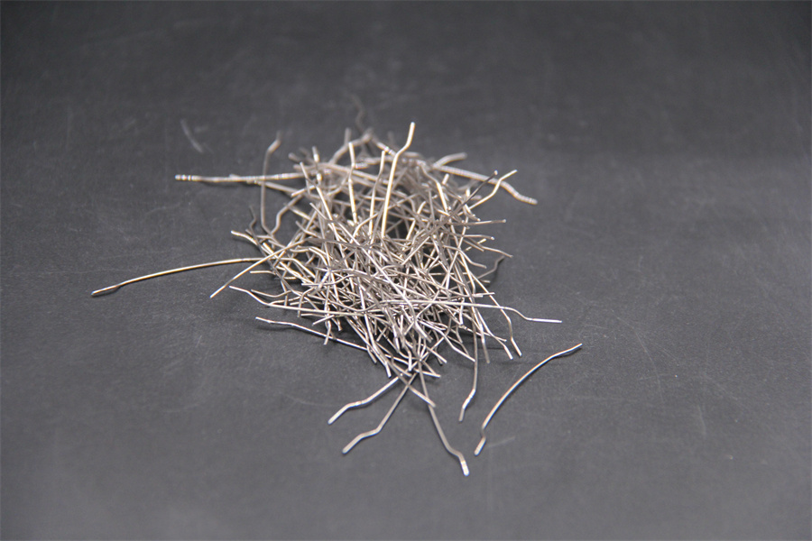 Melt drawn heat resistant stainless steel fiber.05