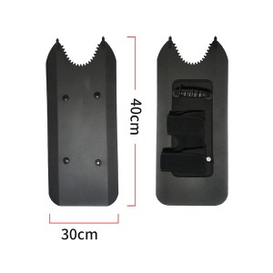 Upgraded arm shield with lighting function lightweight ballistic shield