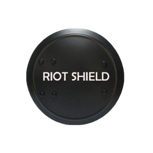 Aluminium alloy circular riot shield lightweight ballistic shield