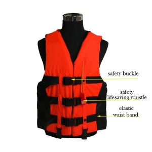 Life Vest W/ Fastened Buckle
