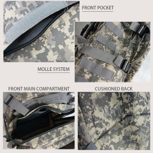 Lightweight Tactical Easily Concealed Assault Pack