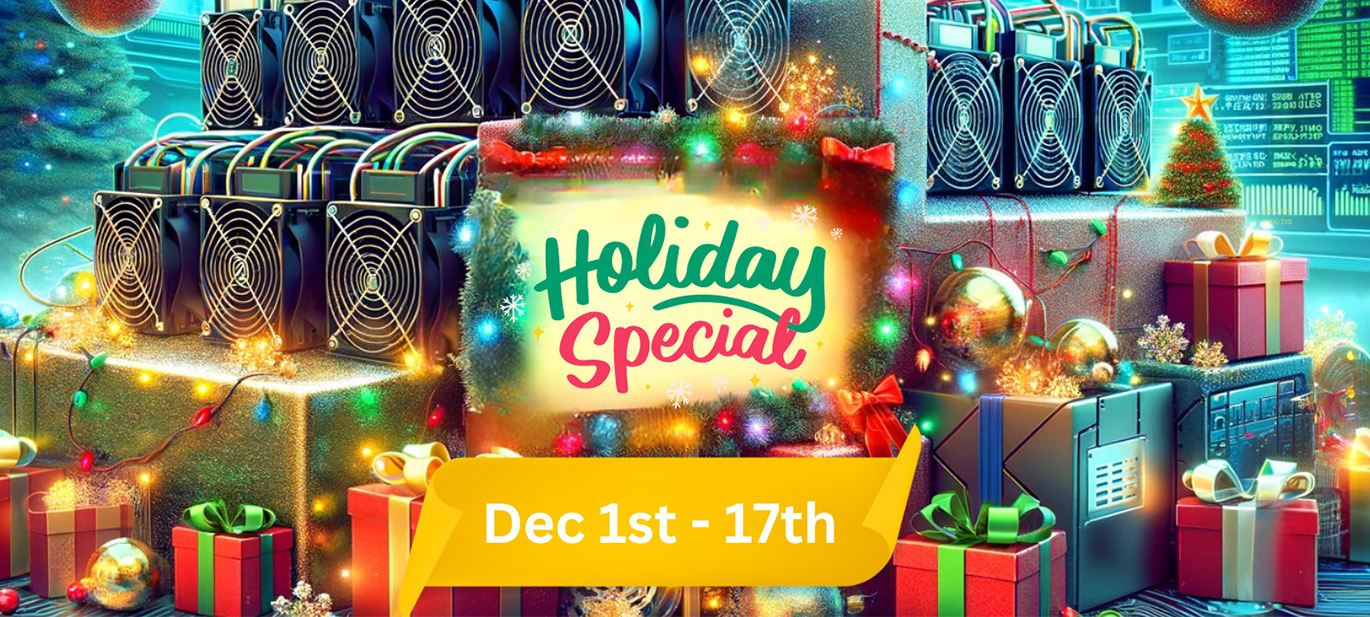 Unleash Your Crypto Mining Potential with Our Holiday Sales Specials!