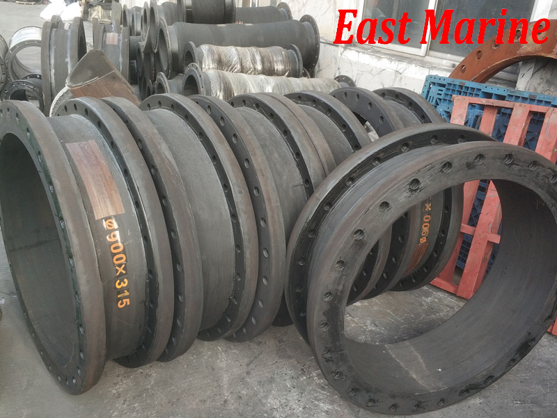 Expansion Rubber Joint Be Delivery To TSHD Dredger