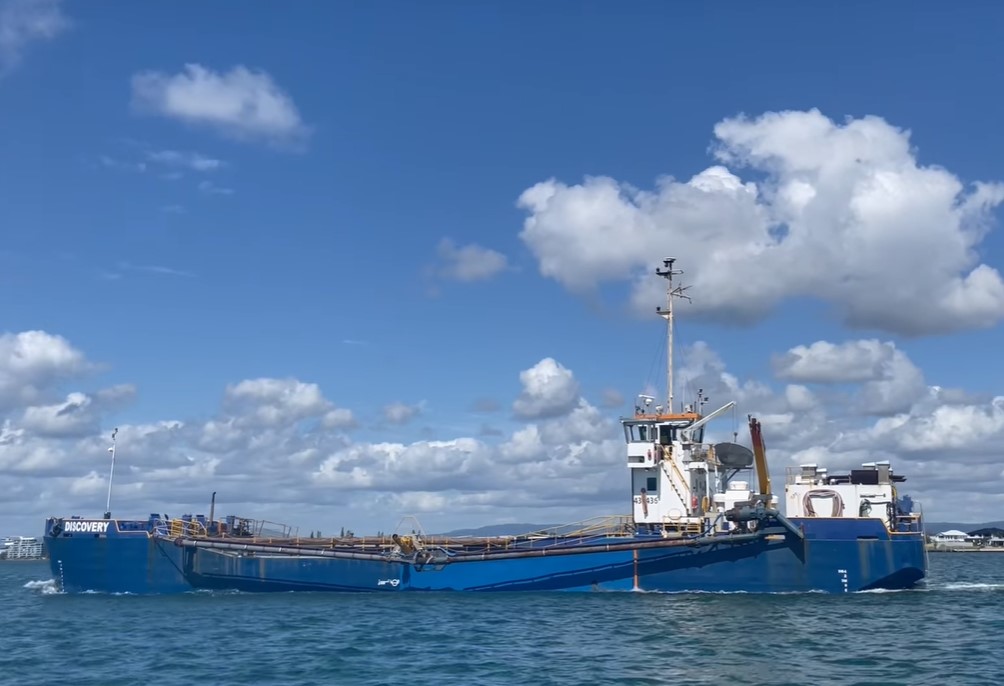 West Crab Island dredging project coming along nicely