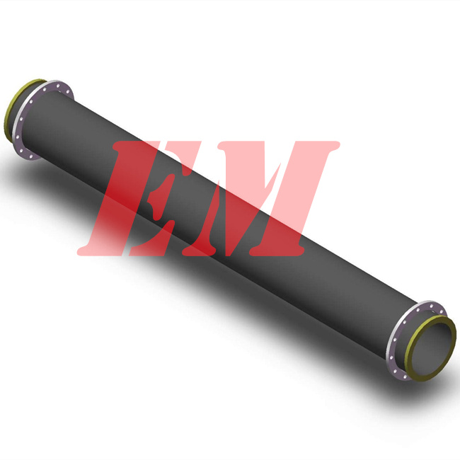 2022 High Quality Flex Suction Hose - 11.8m new material HDPE pipe with steel flange – East