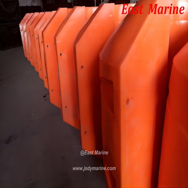 Flotadors de tubs de dragatge sense ranura d'ubicació