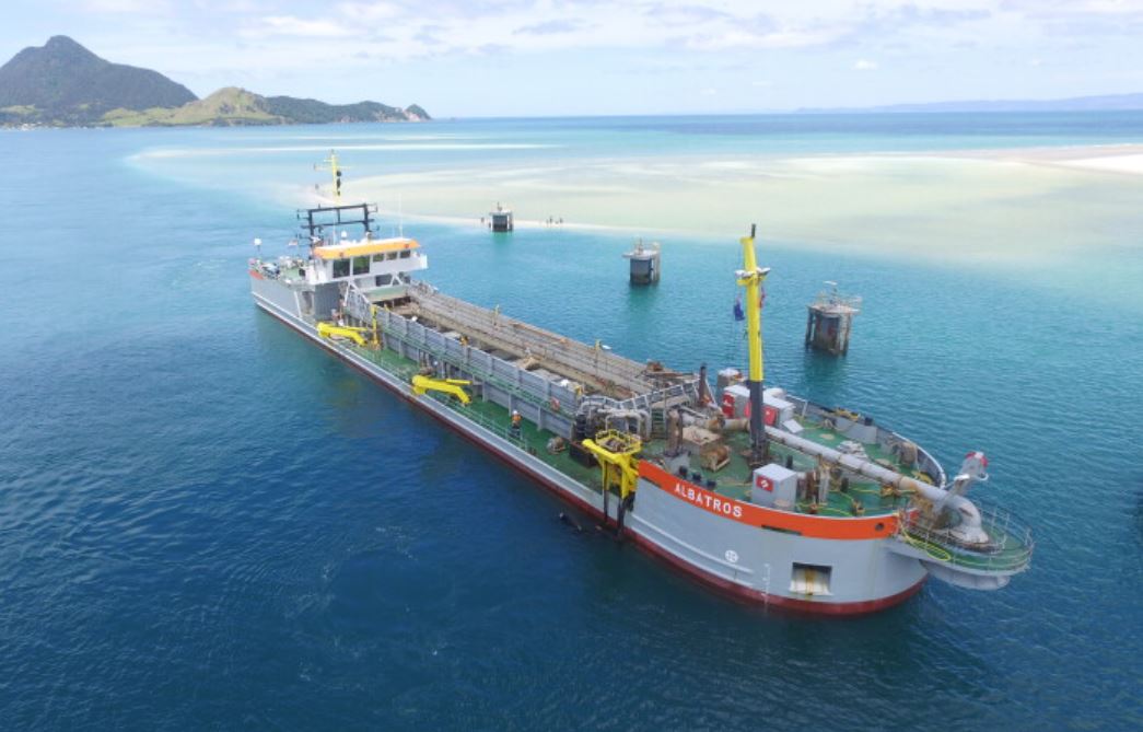 TSHD Albatros gati për gërmimin dyvjeçar të Port Taranaki