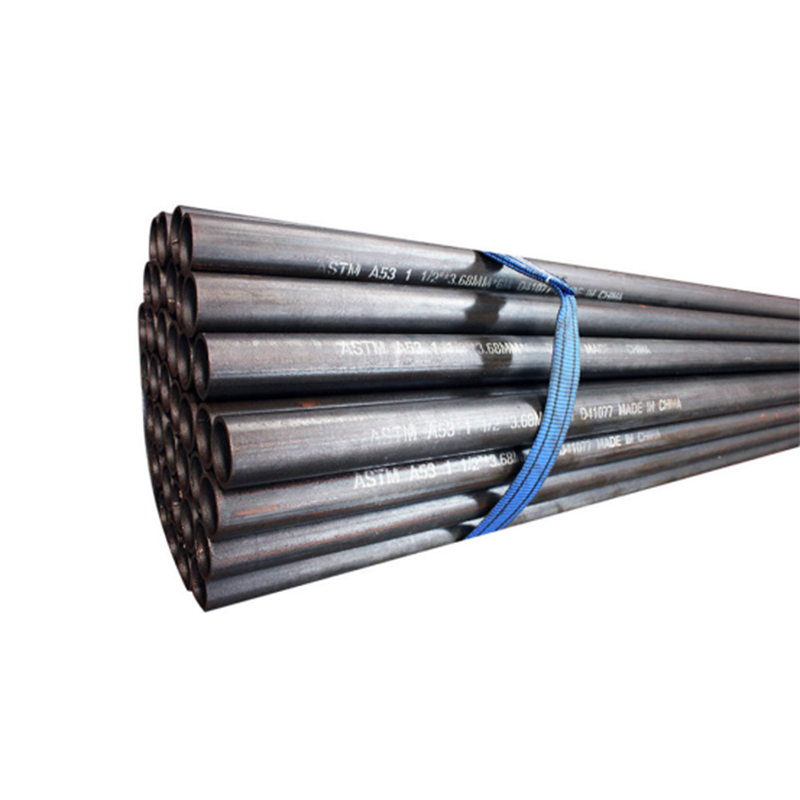 Black Iron Seamless Steel Pipe MS Seamless and welded Carbon Steel Pipe/Tube ASTM A53 / A106 SCH 40