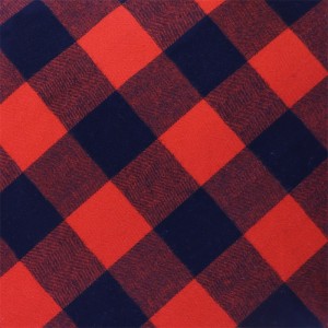 China Gold Supplier for China Polyester Cotton Check Tartan Wholesale Plaid Flannel Fabric