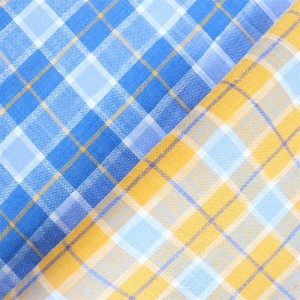New Arrivals Dress Shirt Cloth Yarn Dyed Wholesale Roll Price Natural Colors Plaid and Stripe Pure Linen Fabric