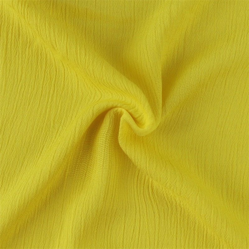 Factory Cheap Crinkle Rayon Fabric - High quality China Factory 100% Rayon crepe woven fabric – Lvbajiao