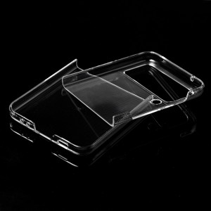 Z Flip 3 PC Clear Hard Protector Case