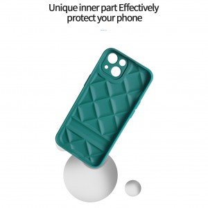 iPhone 13 luxury rhomb phone case