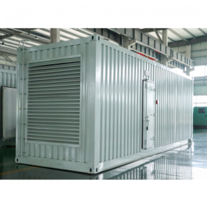 200-3000KVA võimsusega raskeveokite konteinertüüpi vaikne diiselgeneraatori komplekt elektriline ülivaikne generaator