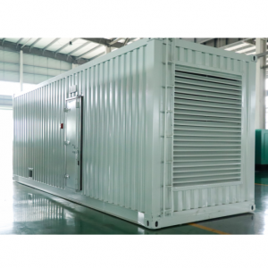 200-3000 KVA nagy teljesítményű, nagy teljesítményű konténer típusú csendes dízel generátorkészlet elektromos szuper csendes generátor